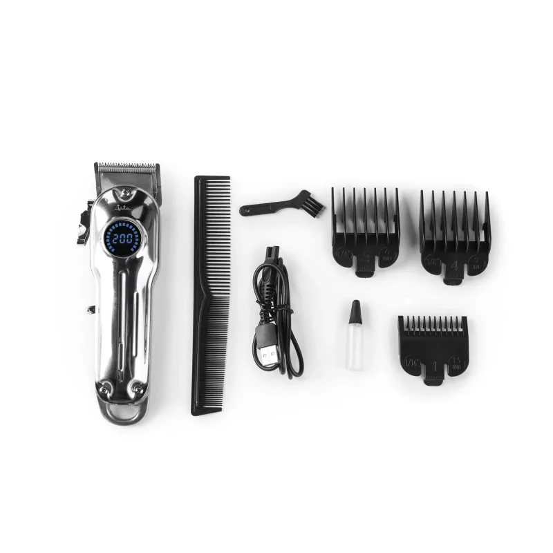 Máquina de cortar cabelo JATA JBCP4000 Aço inoxidável 4 Iões de lítio 150 min
