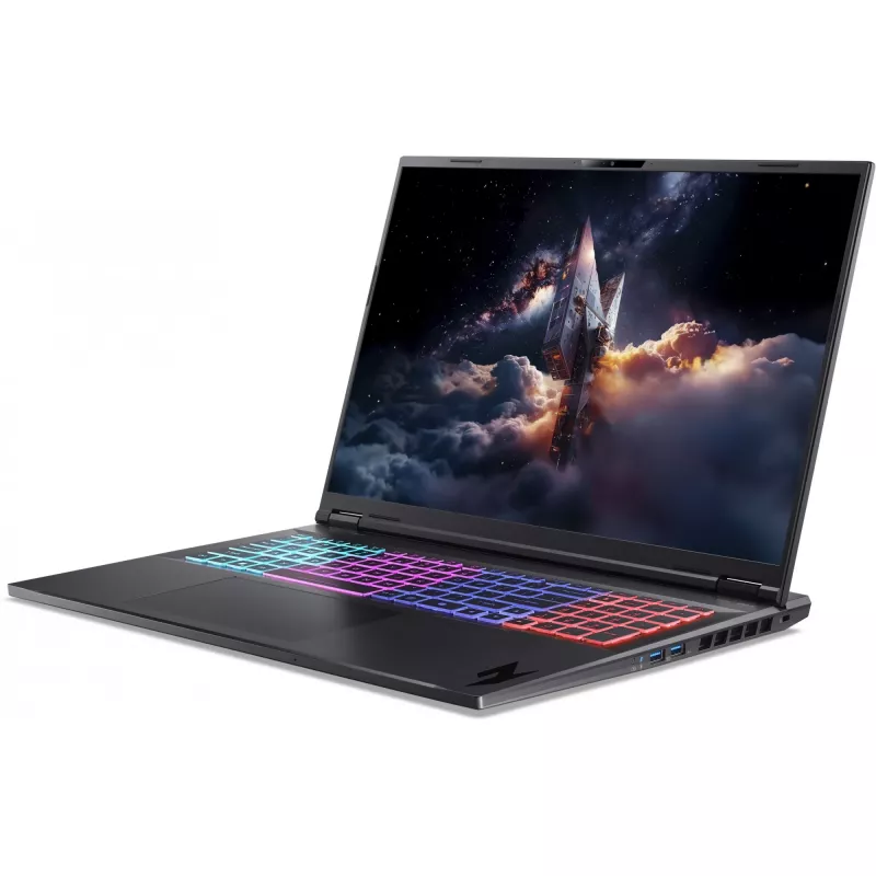 Portátil Acer Nitro 18 AI AN18-61-R698, AMD Ryzen AI 7 PRO 350 3.5 GHz, 18 polegadas WQXGA 2560×1600, 16 GB DDR5, 1 TB SSD, NVIDIA GeForce RTX 5060, Windows 11 Home, Preto