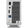 OWC Mercury Elite Pro Dual branco – caixa externa para 2 discos SATA de 3,5 polegadas, RAID 0/1/SPAN, USB Type-B
