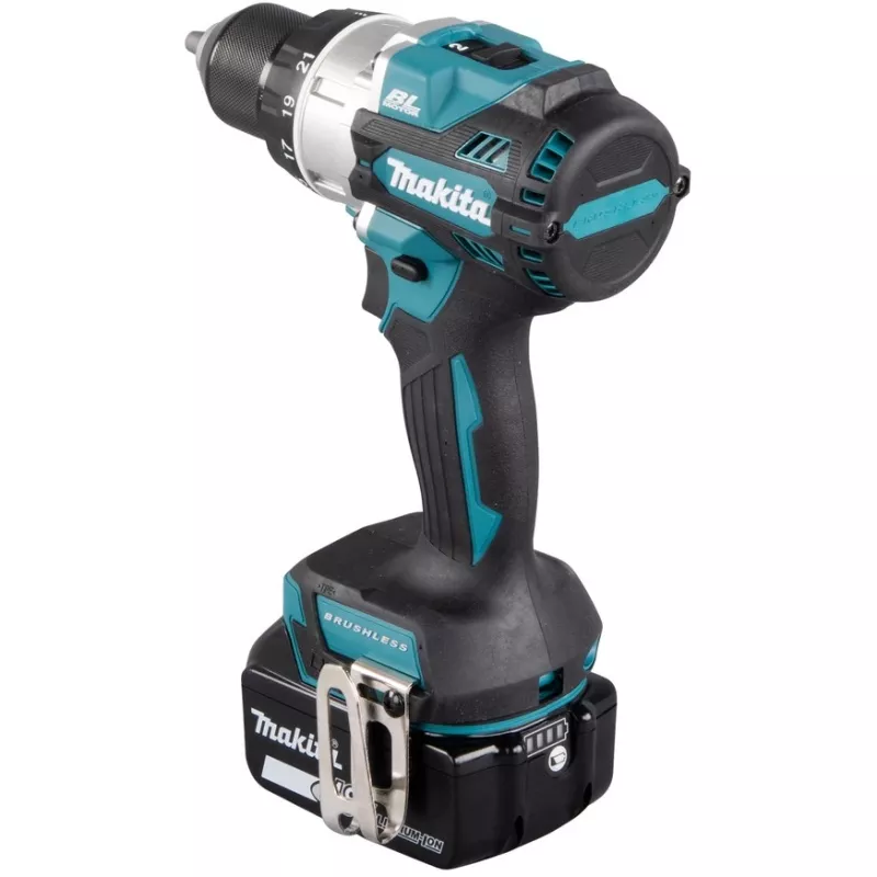 Makita DDF486RTJ Berbequim 2100 rpm 2,6 kg Preto, Azul