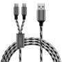 Cabo USB LogiLink CU0202 USB 2.0 1,2 m USB A USB C/Micro-USB A cinzento