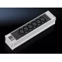 Régua de tomadas para armário de rede Rittal 48,30 cm (19 polegadas) tomada de aparelho IEC C13 10A 7856.080 (7856.080)