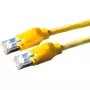 Datwyler DATWYLER - cabo de patch - RJ-45 (M) - RJ-45 (M) - 3 m - cabo SSTP - CAT 6 - isento de halogéneos - amarelo (21.05.0032)