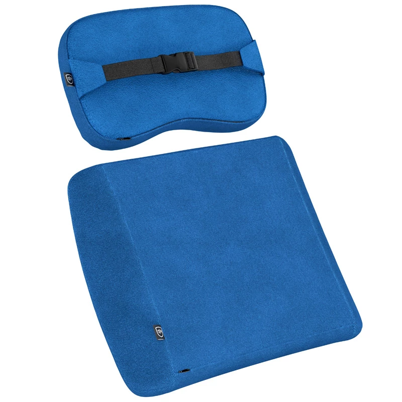 Almofada de pescoço/lombar noblechairs Fallout 25th Anniversary Edition azul 2 unid.