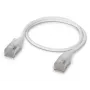 Cabo de rede Ubiquiti UACC-Cable-Patch-EL-C6A-0.3M-W RJ-45 Cat6a 0,3 m Transparente Branco