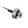 Tampão de fecho XSPC ARGB LED, G1/4, 5V 3Pin - cromado