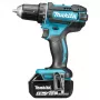 Berbequim aparafusador a bateria Makita, 18 V, 2x 5,0 Ah Li-Ion, 62/36 Nm, 1,7 kg, LED