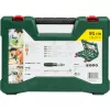 Conjunto de brocas/pontas V-Line TIN, 91 peças, conjunto de brocas e pontas (verde)