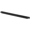 Calha de gestão de cabos helos 328897 1U preto 48,3 cm