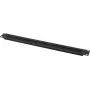 Calha de gestão de cabos helos 328897 1U preto 48,3 cm