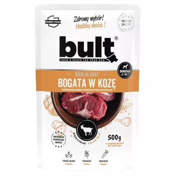 BULT Rico em Cabra - Comida húmida para cães - 500g