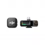 Sistema de microfone DJI Camera Acc Mic 3 (1× transmissor + 1× recetor)