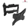Suporte de parede para TV MACLEAN MC-742 para 42 polegadas (106,7 cm), inclinável -12°/+12°, VESA 75x75–200x200, carga máx. 30 kg, preto