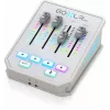 Misturador de áudio TC-Helicon GO XLR Mini-WH branco — misturador vocal/interface USB compacto para streaming