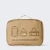 Mala The North Face Base Camp Voyager Duffel 42L - caqui/castanho