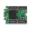 Adaptador SATA interno DeLOCK 61062 M.2 para SATA 6 Gbit/s RAID 0 1 10 JBOD