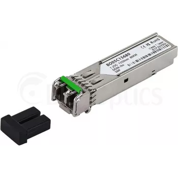 BlueOptics M-SFP-LH+-LC-EEC-BO Transcetor SFP, compatível com Hirschmann M-SFP-LH+-LC-EEC (BO05C15680D), fibra ótica