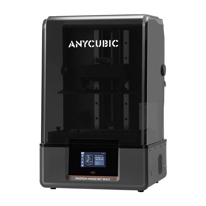 Anycubic Photon Mono M7 Max impressora 3D de resina, LCD 7K, grande volume de impressão, preta