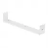 Organizador de cabos compacto Maclean para debaixo da secretária, carga máx. 5 kg, branco, MC-107 W