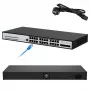 Switch gerido Extralink Chiron Pro 24x RJ45 1000Mb/s PoE 4x SFP+ L3 370W