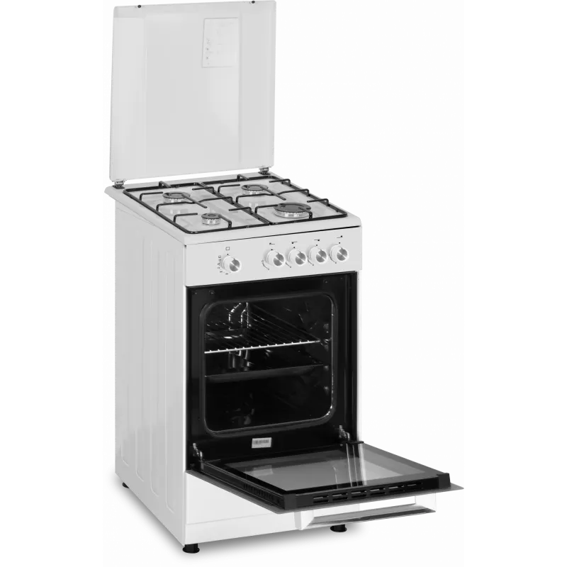 Fogão Simfer 4401SGRBB tipo de placa gás tipo de forno gás branco largura 50 cm 49 L profundidade 55 cm