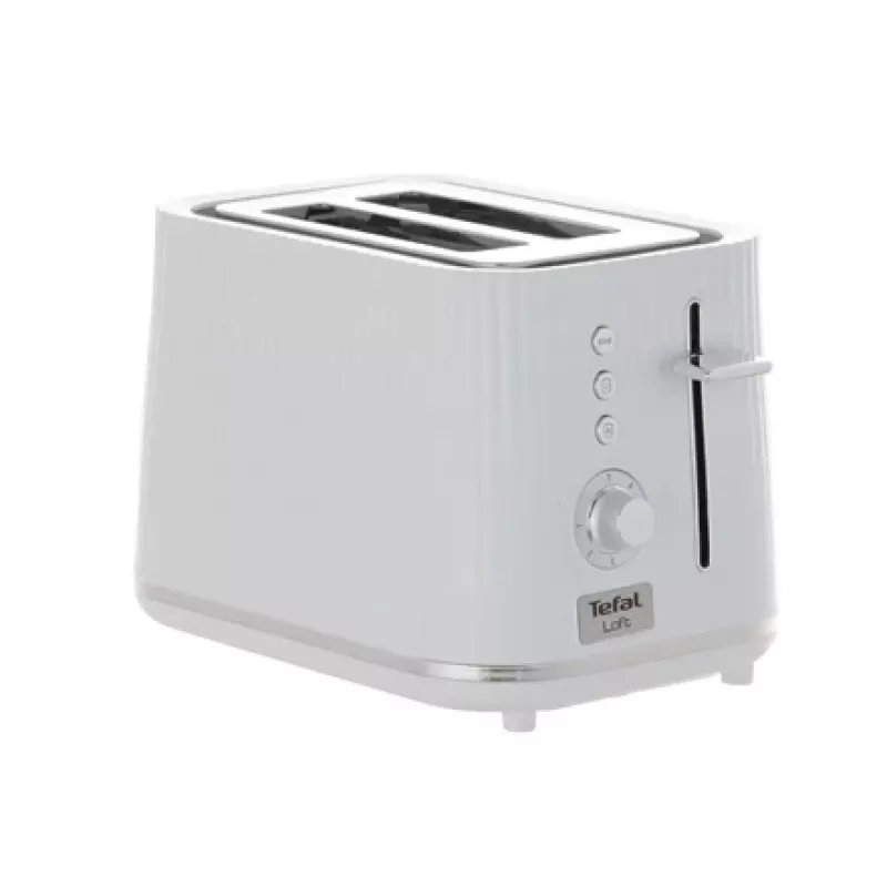 Tefal Loft TT7611 7 2 Fatias Cromado, Branco
