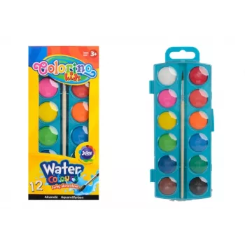 Aguarelas Colorino Kids pequenas 12 cores