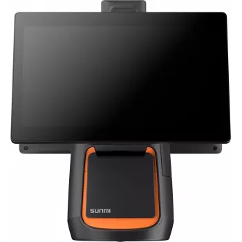POS de secretária T2s, Android 9, 15,6+10 polegadas, 4/64 GB, 80 mm, WLAN