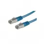 Cabo de rede S/FTP ROLINE Cat.5e, azul, 0,5 m (21.15.0384)