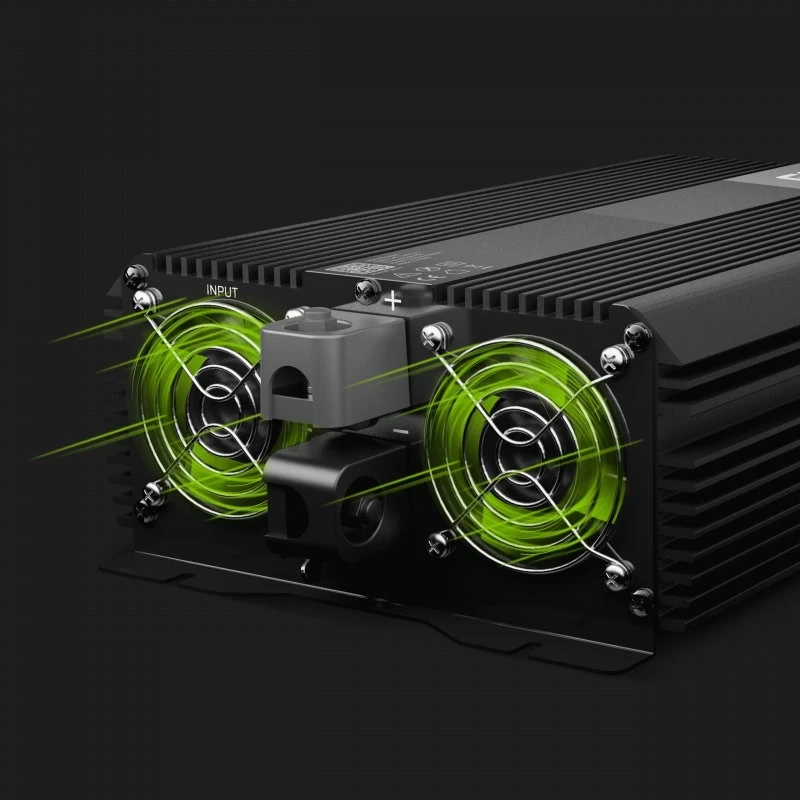 Inversor de potência Green Cell INVGC12 Auto 3000 W preto
