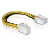 Cabo PCI Express Power 8pin EPS para 4pin ATX/P4 DeLOCK 82405
