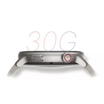 Smartwatch Stelio Activ GPS 46 mm prateado STSWA101SR, GPS, caixa de 46 mm