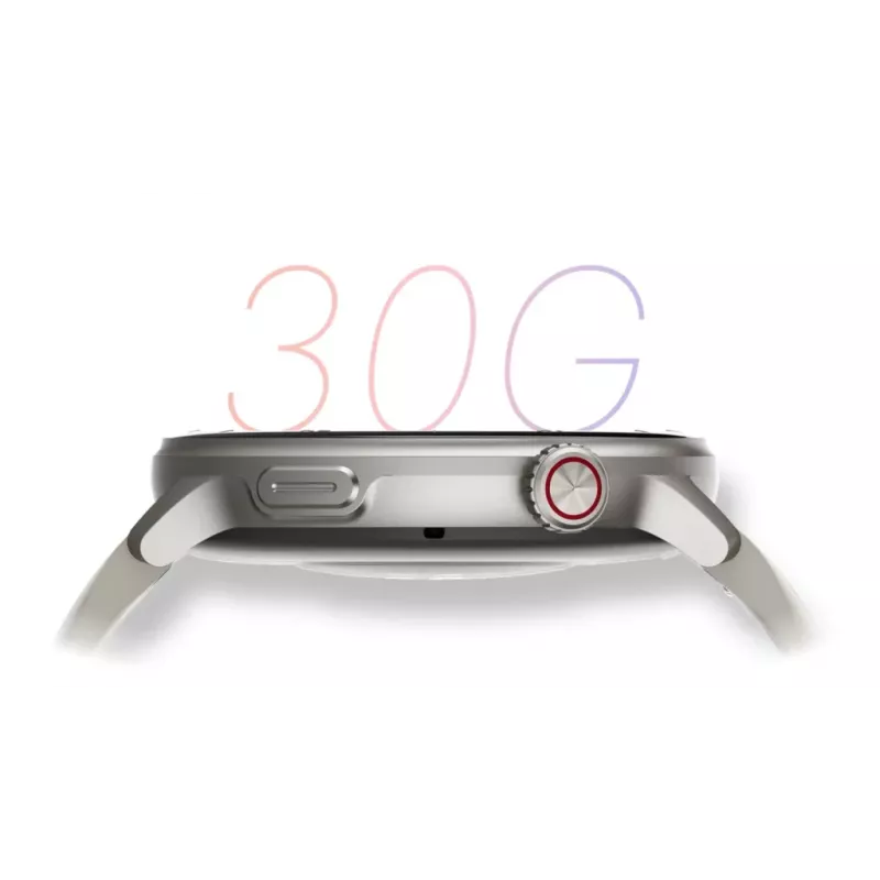 Smartwatch Stelio Activ GPS 46 mm prateado STSWA101SR, GPS, caixa de 46 mm