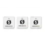 RØDE Wireless ME Dual branco - sistema de microfone sem fios compacto com dois transmissores para gravações de dois canais