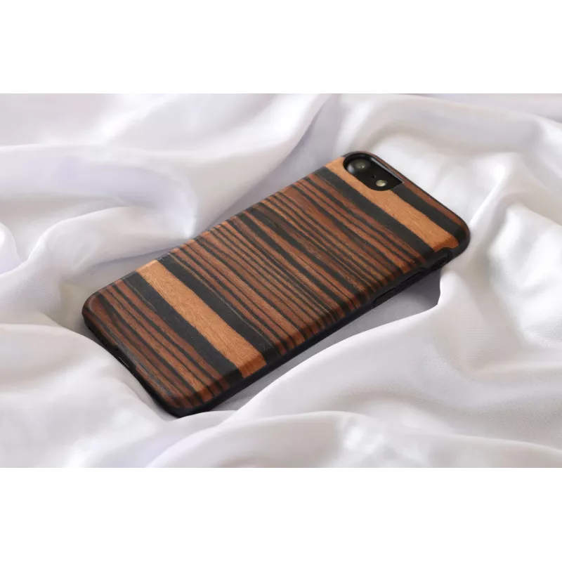 Capa Man&Wood Ebony/BL iPhone 7