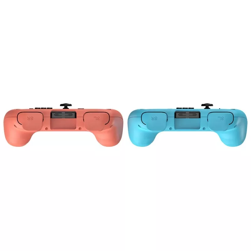 Pega para comando Subsonic Joy-Cons pega confortável Switch e Switch 2 rosa turquesa