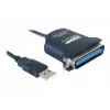 Cabo USB para impressora DeLOCK 82001 1,8 m preto