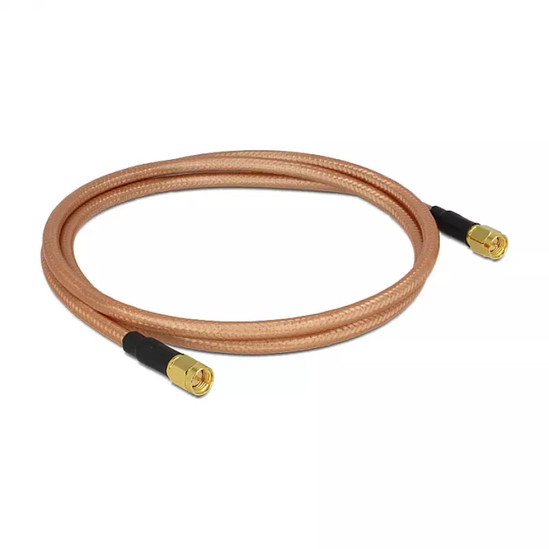 Cabo coaxial RG-142 1 m DeLOCK 88895