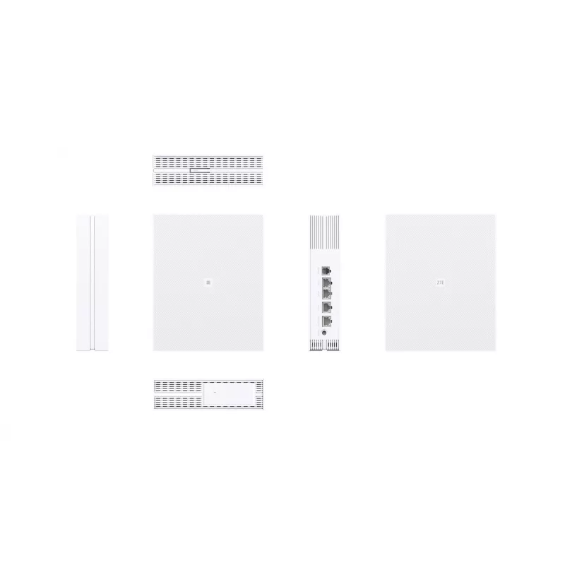 Router de secretária ZTE T5400 WiFi 6 AX5400 dual band 2,4/5 GHz 2x2 MU-MIMO Gigabit Ethernet 4x RJ-45