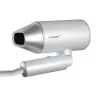 Secador de cabelo Maestro MR-213 2100W com cabo dobrável, 2 velocidades, função ar frio, concentrador de parede dupla, prateado