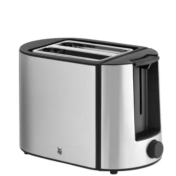 Torradeira WMF Bueno Pro 6 — 2 fatias, 870 W, prateado/preto
