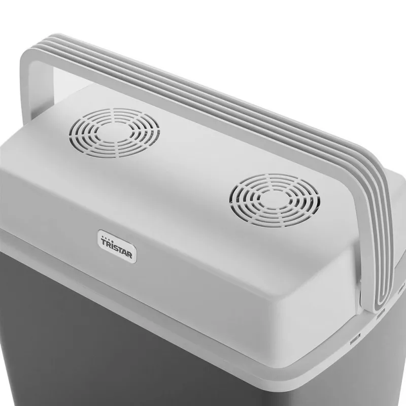 Arca frigorífica Tristar KB-7424 22L elétrica 12V preta branca