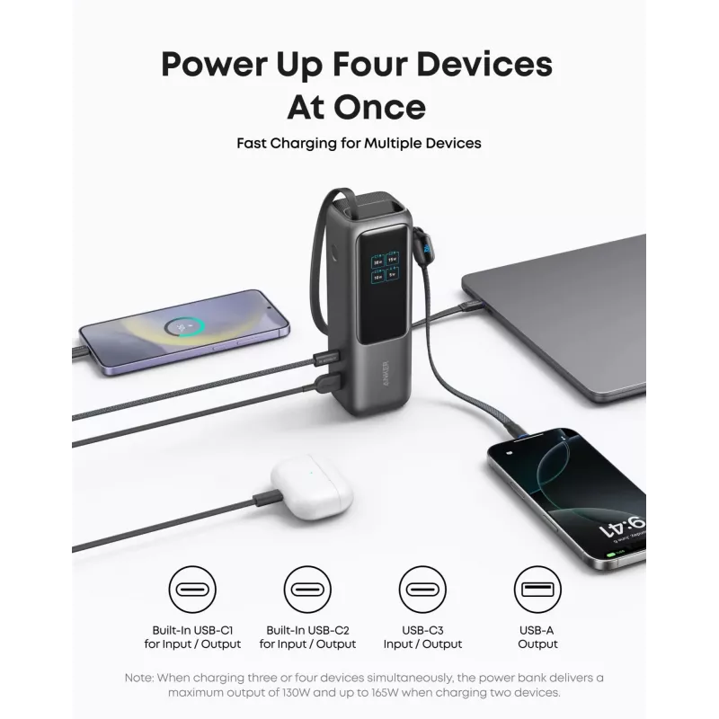 Powerbank portátil Anker A1695H11 25000 mAh