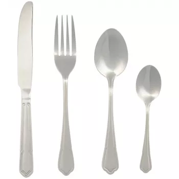 Conjunto de talheres Salter BW12426EU7 24 peças aço inoxidável, adequado à máquina de lavar louça