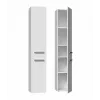 Armário de casa de banho de pé Top e shop NEL II BIEL — de pé, 5 prateleiras, 310×300×1740 mm, branco