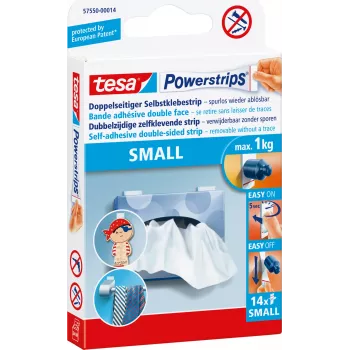 Powerstrips TESA 57550-00014-00 branco 14 unid.