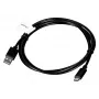 Cabo USB-A para USB-C LANBERG CA-USBO-20CU-0018-BK — USB 2.0, 1,8 m, preto