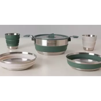 Conjunto de panela em aço inoxidável SEA TO SUMMIT Detour