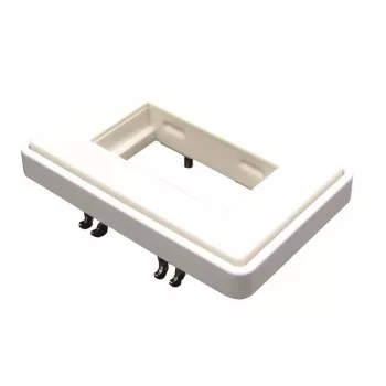 Módulo FUGA 75 x 50 mm Garbot F22 branco
