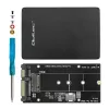 Adaptador para disco M.2 SSD | SATA NGFF para SATA III | 2TB | velocidade super 6Gb/s | preto